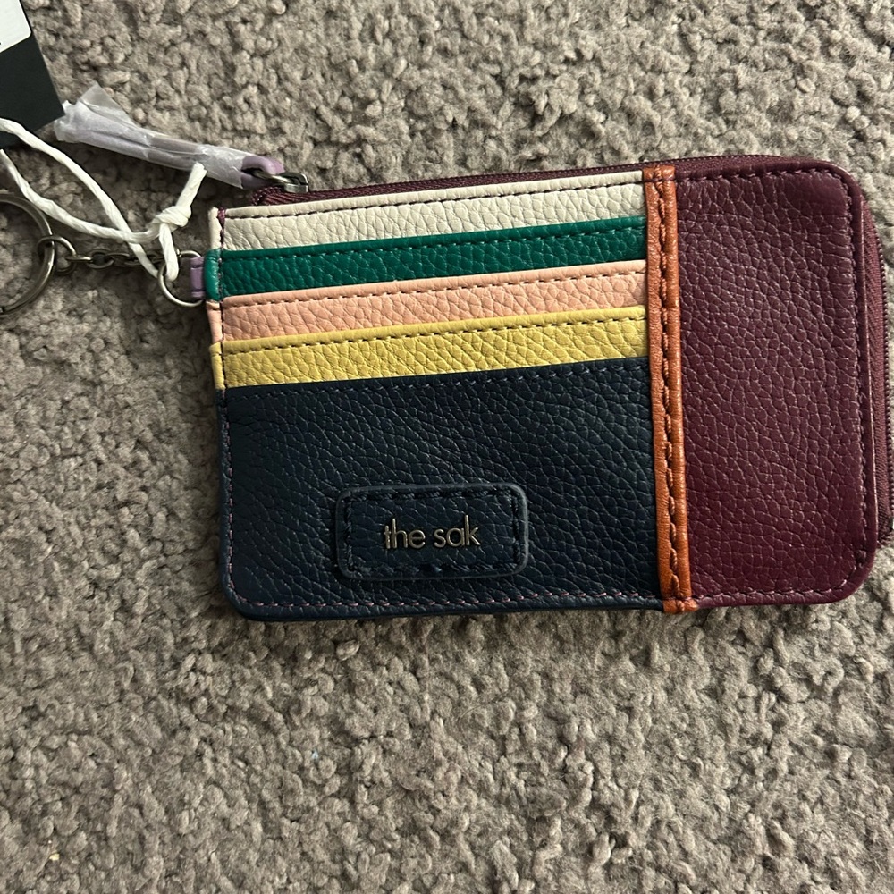 The Sak Colorful Leather Card Holder